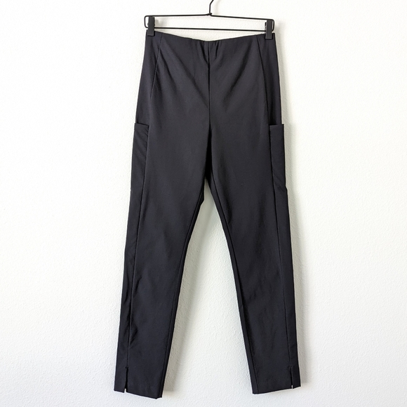 Athleta Pants - Athleta Womens Wander Slim Ankle Pull On Stretch Pant Size 8 Black
